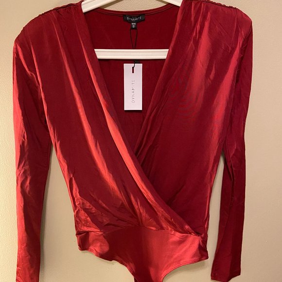 Longsleeve red bodysuit - Picture 2 of 4